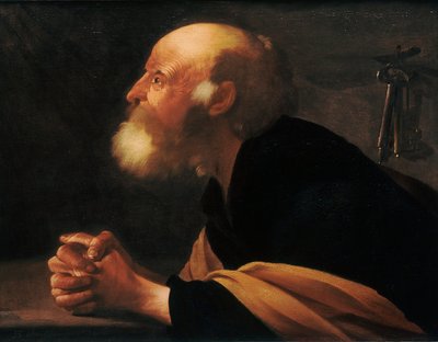 Pierre repentant - Hendrick ter Brugghen